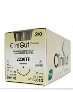 Clinigut Chrom 2/0 Taper needle