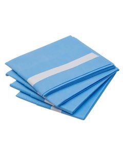 Surg.Drape 88*74cm with 10x29cm hole adh*25